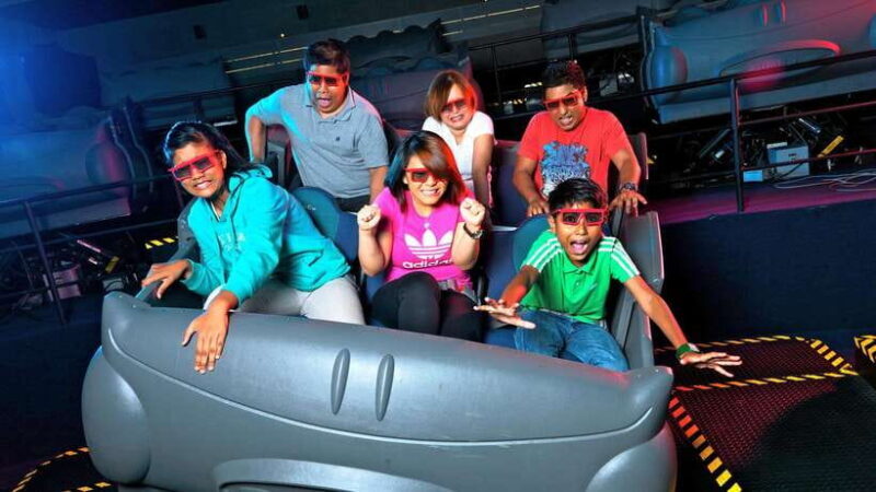 Singapore: Sentosa 4D AdventureLand Entry Ticket - Key Points