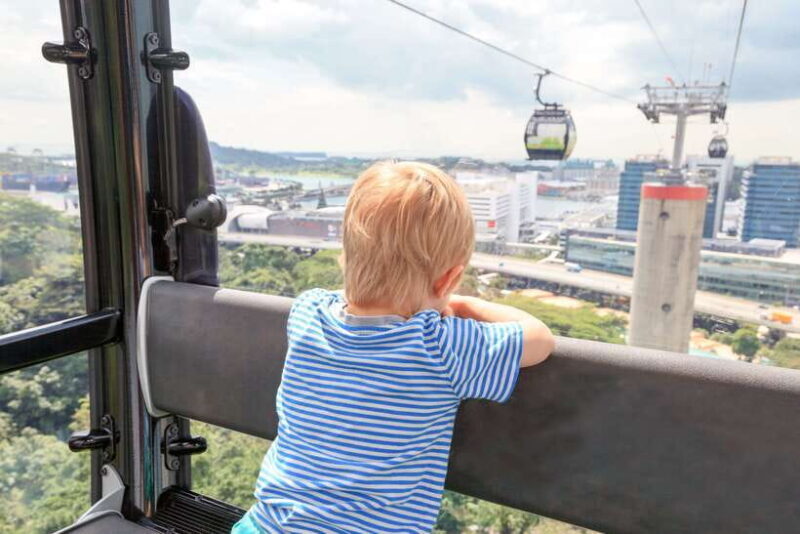 Singapore: Sentosa Cable Car Sky Pass - The Journey: From Mount Faber to Sentosa