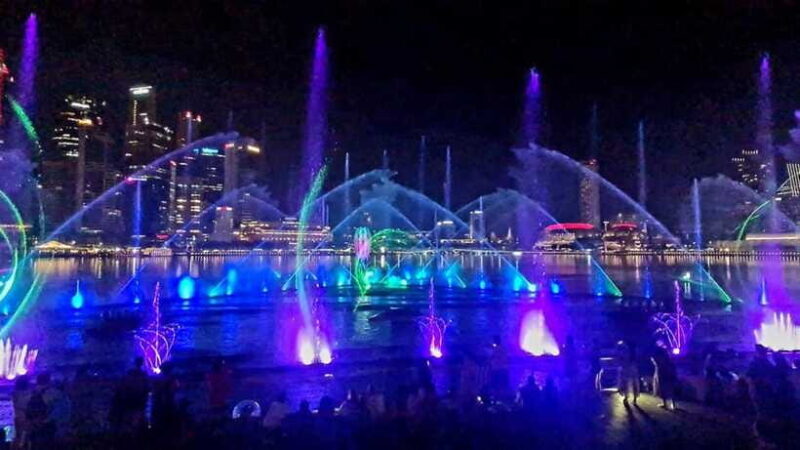 Singapore: Sunset River Cruise and Light Shows Tour - Key Points