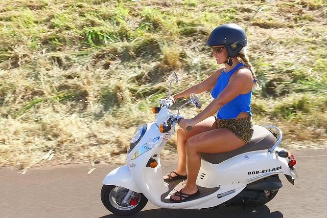 Single Passenger Moped/Scooter - 18+ NO Motorcycle License Needed - An Overview of the Maui Moped Experience