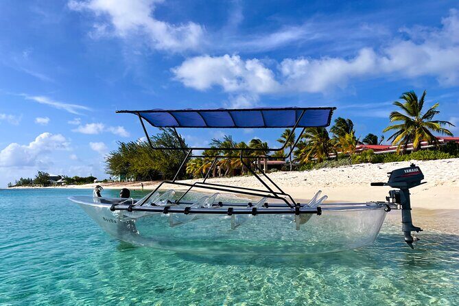Sip & Sea Mangrove Glass Boat Tour Grand Turk Island - Key Points