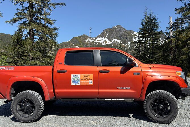 Sitka Private Adventure 4x4 Truck Tour & Lunch w/2 admissions - Key Points