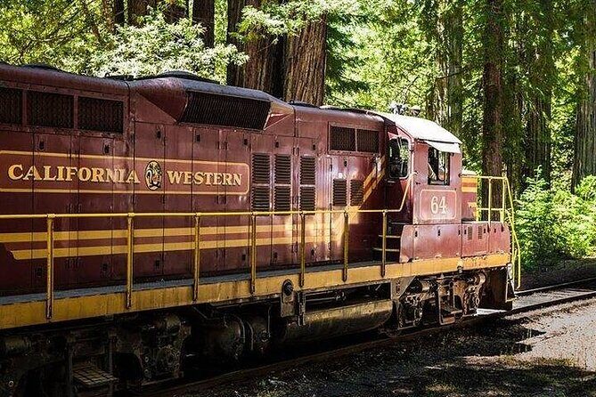 Skunk Train: Pudding Creek Express from Fort Bragg - The Sum Up