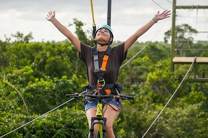 Sky Trail: Sky Bike, Tarzania, Bungee Swing & Zip Line with lunch - The Sum Up