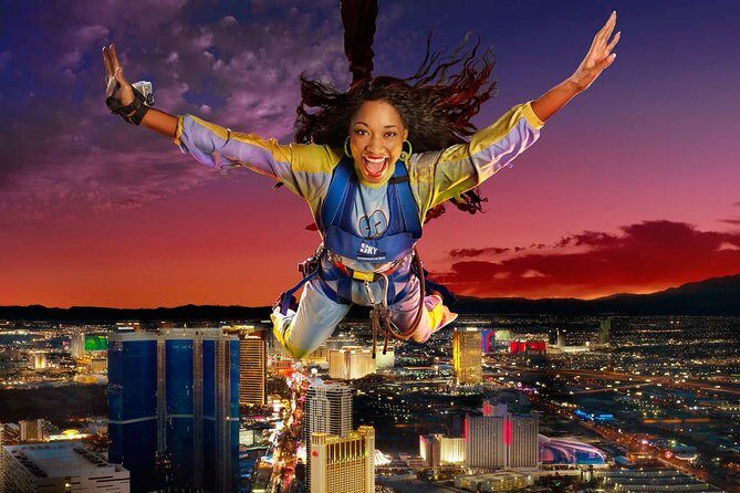 SkyJump Las Vegas at The STRAT Hotel and Casino - An Authentic Look at the SkyJump Experience