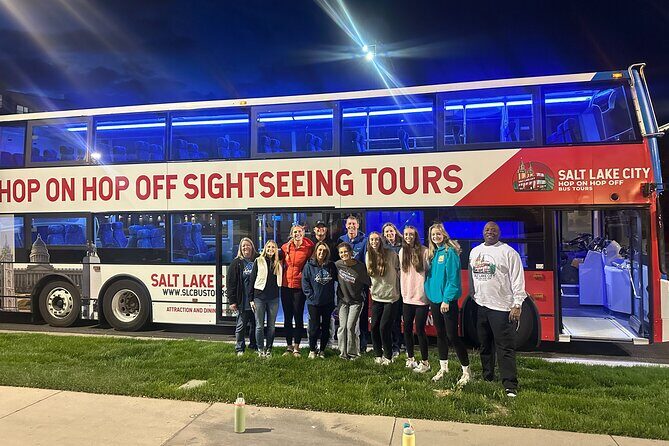 SLC Bus Tours: Night Tour on Double Decker - The Group Experience: Size and Comfort