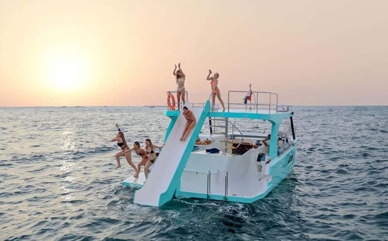 Slide, Cruise & Party on JUMP Private Yacht with BBQ&Drinks - What to Expect from the Experience