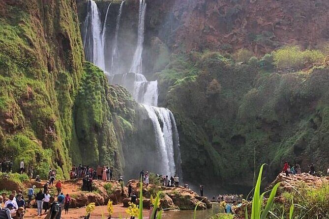 Small group Ouzoud Waterfall Guided Tour Boat Ride from Marrakech - Key Points