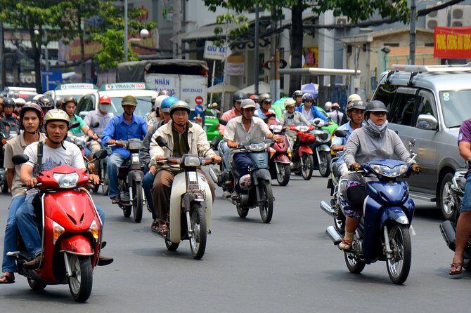 Small group Saigon Inside Out by Motorbike for 3 Hours - Transportation and Group Size
