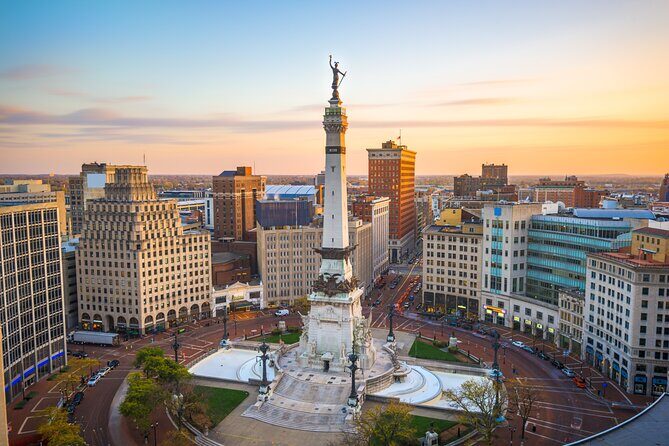 Smartphone Guided Indianapolis Downtown Sites Audio Walking Tour - Key Points