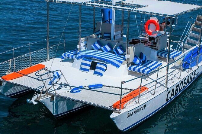 Snorkeling in Cabo San Lucas on 35' Sea Amore Trimaran - Practical Considerations