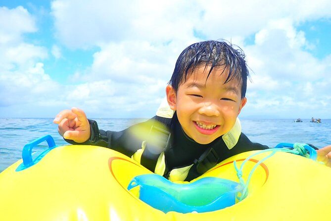 Snorkeling in the Blue Cave areaOkinawa Prefecture: Free feeding & photo images!English and Chinese speaking guide available! - The Authentic Experience: What Makes This Tour Worth It?