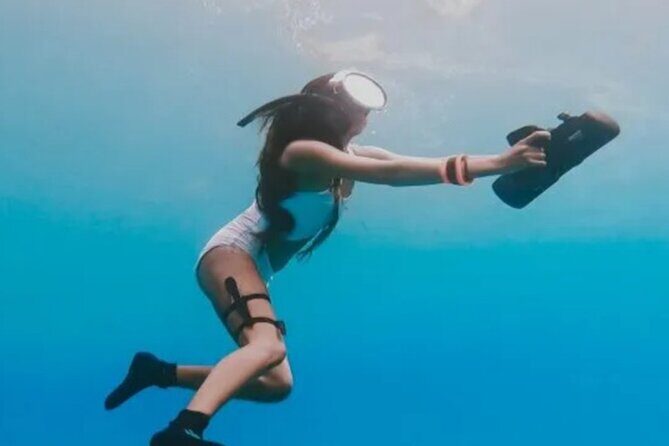 Snorkeling with underwater scooter in Tahaa lagoon from Raiatea - Exploring the Unique Snorkeling with Underwater Scooter in Tahaa Lagoon from Raiatea