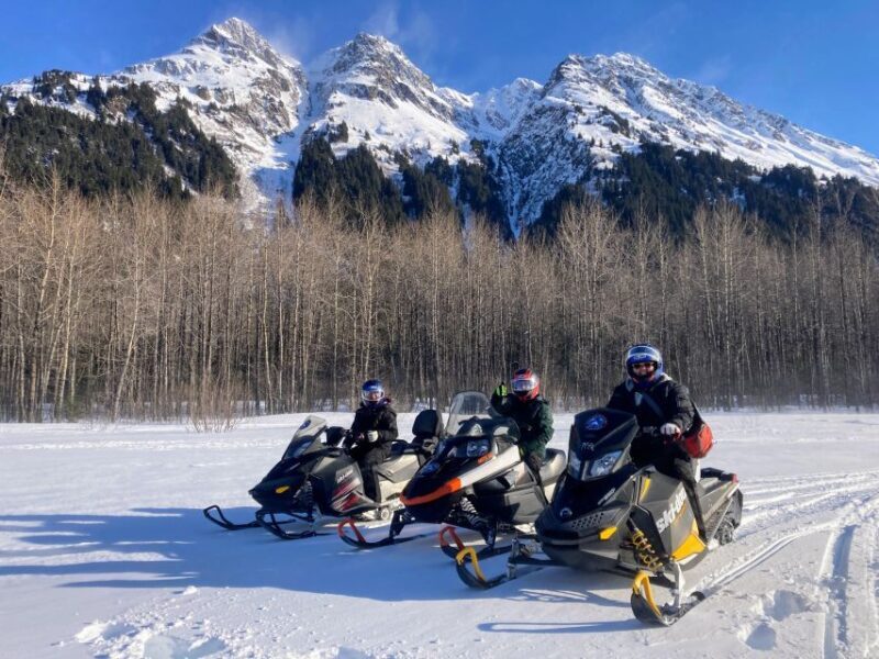 Snowmobile and Snowshoe Dual Adventure from Seward, AK - The Itinerary in Detail