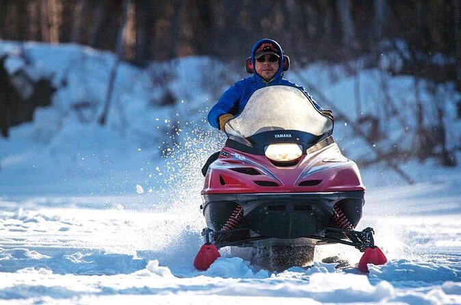Snowmobile Guided Tour within The Date with Aurora in Alaska - The Sum Up