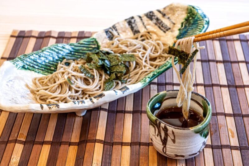 ///Soba Making Experience///Use The BIG Soba-Knife!! - Tasting and Flavor Variety