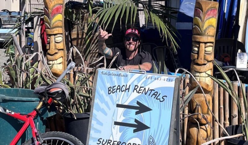 Solana Beach: Beach Cruiser Full-Day Bike Rental - The Itinerary Breakdown