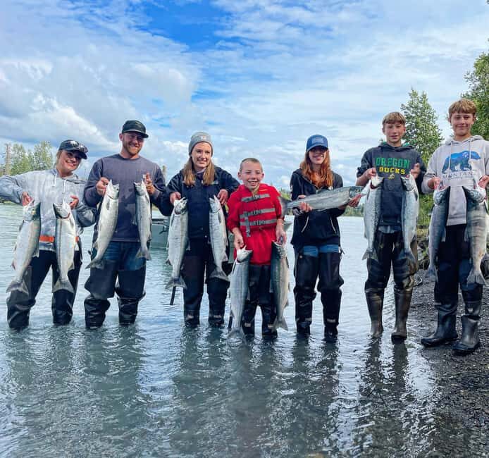 Soldotna: Guided Salmon Fishing | Kenai & Kasilof Rivers - Key Points