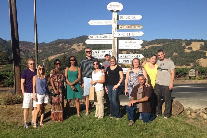Sonoma Valley Small Group Winery Tour - Key Points