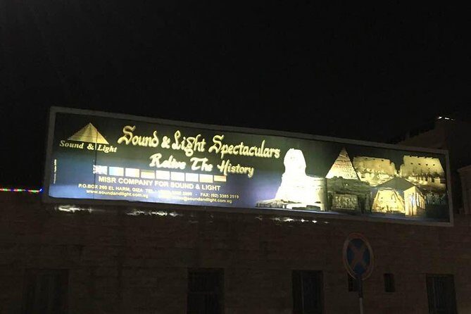 Sound and Light Show at Giza Pyramids - An Evening Under the Stars with the Pyramids