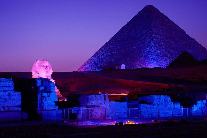 Sound and Light Show at Giza Pyramids - An Evening Under the Stars with the Pyramids
