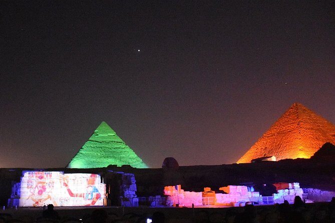 Sound and Light Show at Giza Pyramids including Private Transfer from Cairo - The Experience in Detail