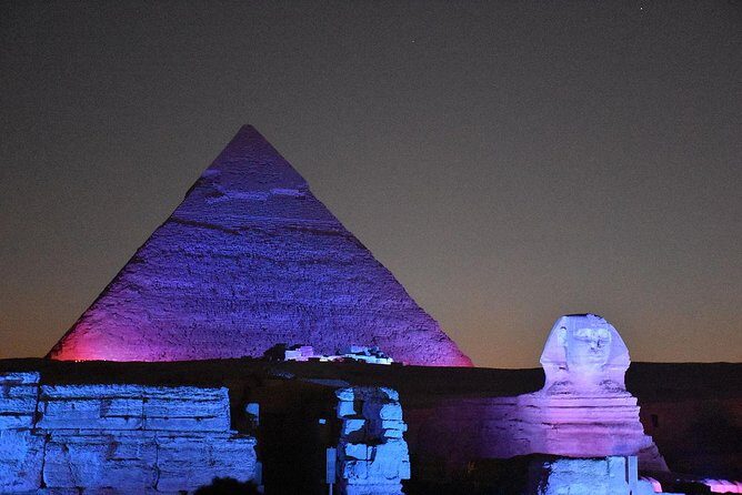 Sound and light show with Dinner with Pyramids view Roof Top Restaurant - FAQ