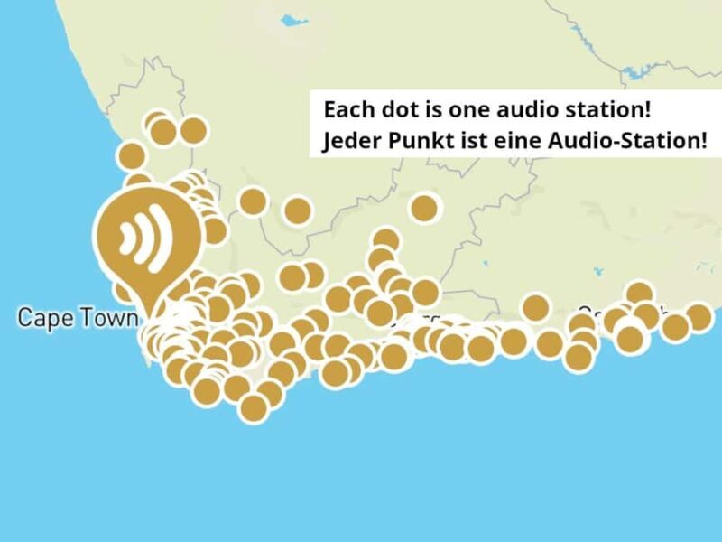 South Africa: Audioguide App for Garden Route & Western Cape - Key Points