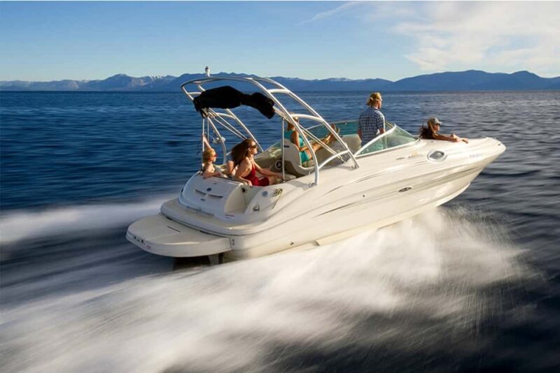 South Lake Tahoe: 23-foot Sea Ray Power Boat Rental - The Experience: A Detailed Look at the Powerboat Rental