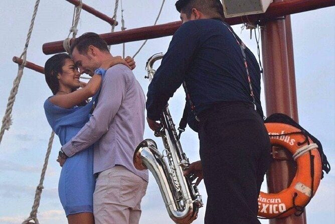Spanish Galleon in Cancún - Romantic Lobster Dinner Cruise & Live Saxophone - Frequently Asked Questions