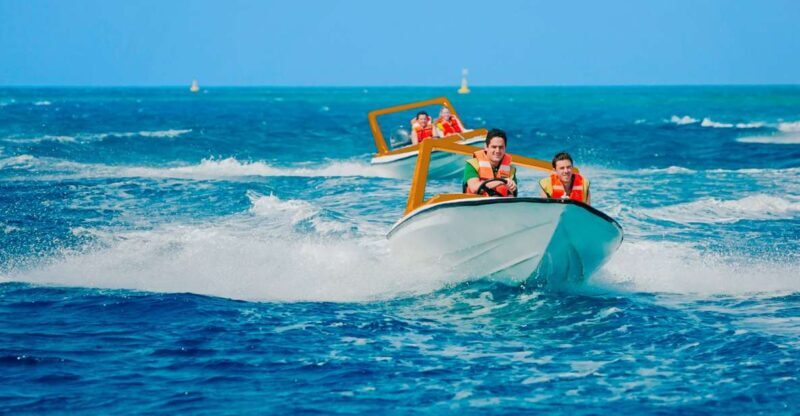 Speed Boat, Snorkel and Beach - Speed Boat, Snorkel, and Beach: A Thrilling Day in Quintana Roo
