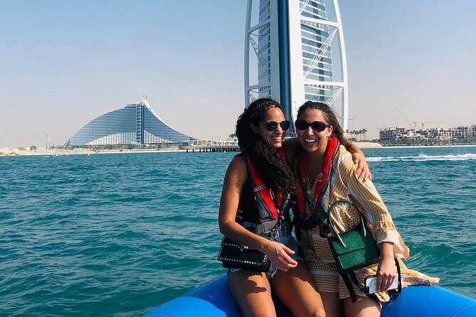 Speedboat Dubai: 60 Mins Guided Burj Al Arab & Atlantis Tour - Exploring the Dubai Speedboat Experience