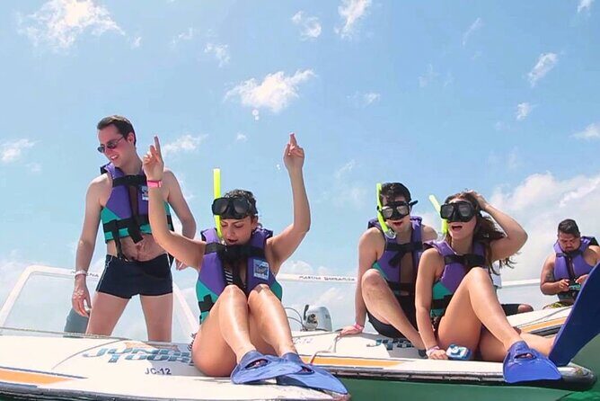 Speedboat from Cancun with snorkeling for the best price, book now! - Breakdown of the Itinerary