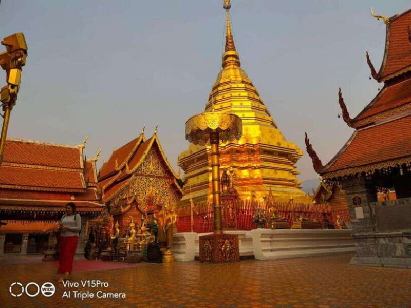Spiritual Sunrise: Wat Doi Suthep, Pha Lat, Alms &Meditation - Enjoying Local Flavors