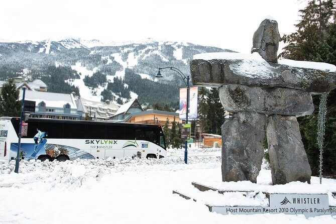 Squamish to-or-from Whistler by Bus (Single trip) - Stops and Stops Significance