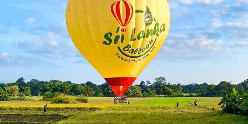 Sri Lanka: Hot Air Balloon ride - Overview of the Experience