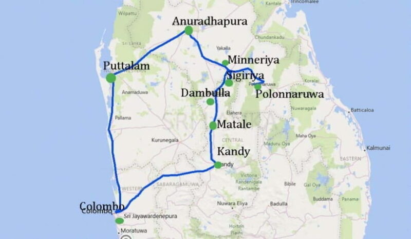 Sri Lanka Private 3-Day Cultural Tour, 5 UNESCO Sites - Key Points