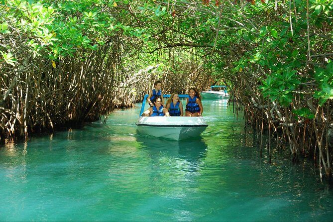 SSS Experience. Speedboat, Snorkel, and Sightseeing in Cancun, Must Do Activity - The Ride Through Nichupte Lagoon