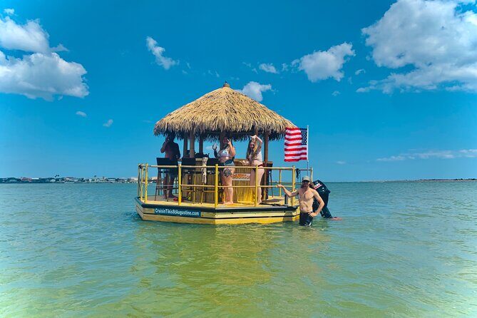 St Augustine Floating Tiki Boat Cruise with BYOB Option - Practical Details: Timing, Transportation, and Group Size
