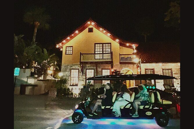 St. Augustine Ghost Tour on Premium Golf Cart with PiCk Up - An In-Depth Look at the Tour Itinerary