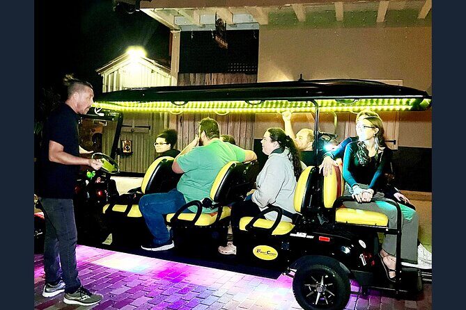 St. Augustine Ghost Tour on Premium Golf Cart with PiCk Up - FAQ