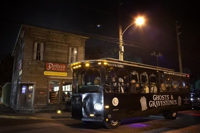 St. Augustine: Ghosts and Gravestones Old Town Trolley Tour - The Haunted Stops