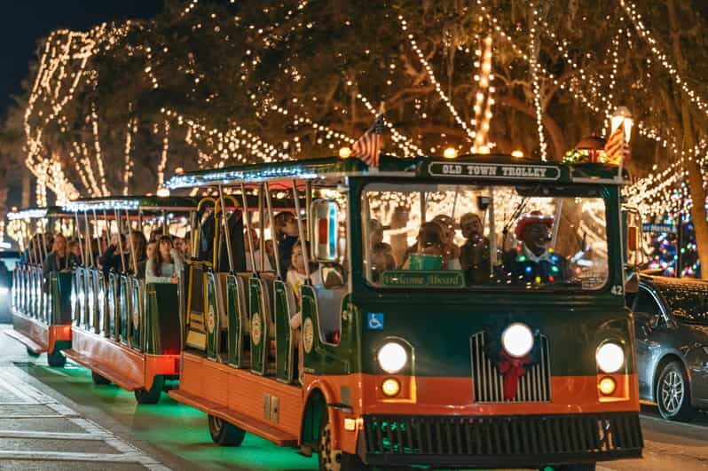 St Augustine: Nights of Lights Trolley Tour - Key Points