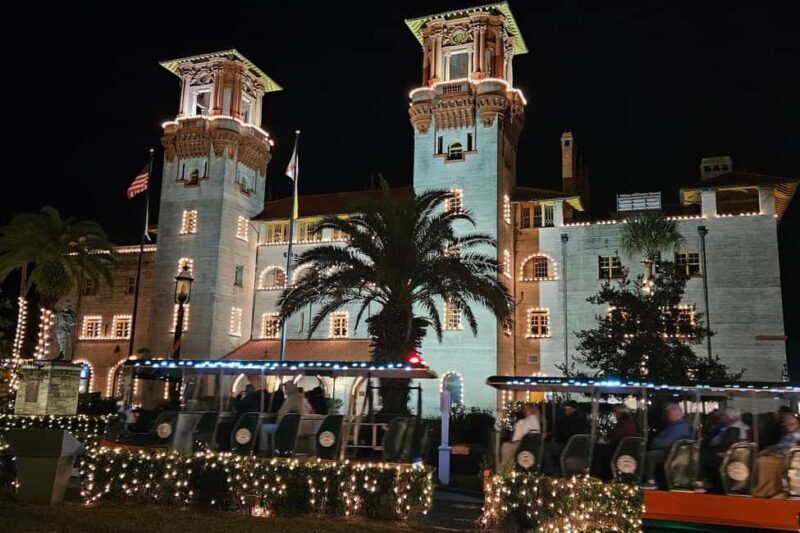 St Augustine: Nights of Lights Trolley Tour - FAQs