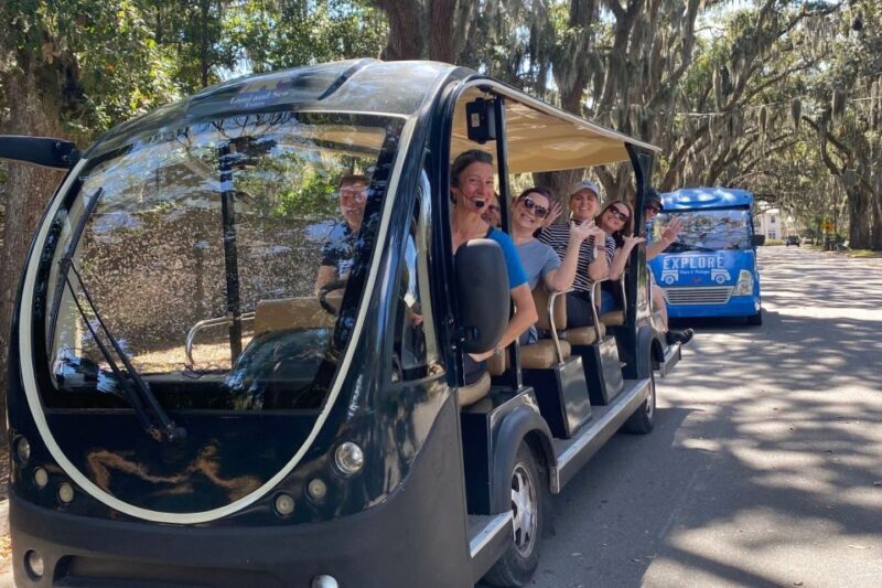 St. Augustine: Waterfront and Downtown Golf Cart Tour - What You’ll See and Hear