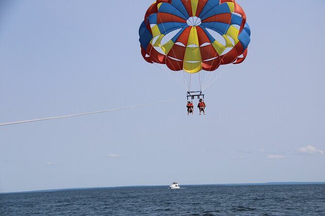 St Ignace Parasailing - Who Would Love This?