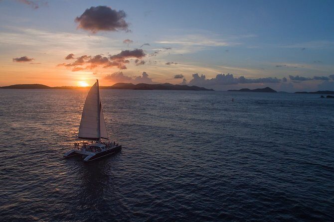 St. John Days End Sunset Sail Open Bar & Hors D'oeuvres - Westin - Key Points