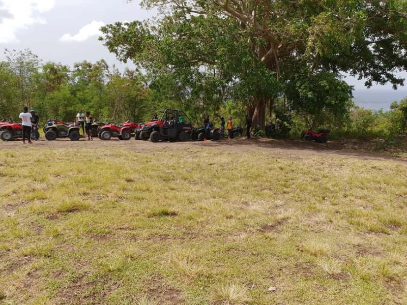 St. Kitts: Jungle Bikes ATV and Beach Guided Tour - The Ride: Jungle Trails and Historic Roads