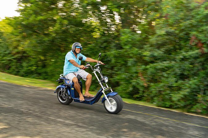 St.Lucia Beaches and Backroads Tour by Electric Big-Wheel Scooter - Authentic Experiences and Authenticity