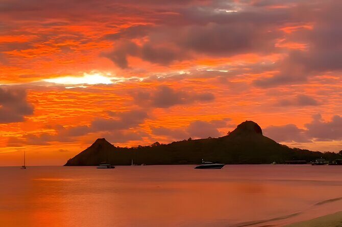 St Lucia Beachfront Sunset Picnics - Who Would Love This?